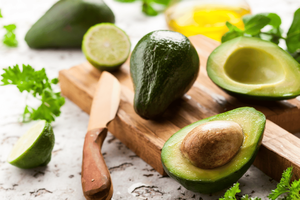 Avocados are great for runners because they provide lots of potassium and are made up of healthy unsaturated fat.