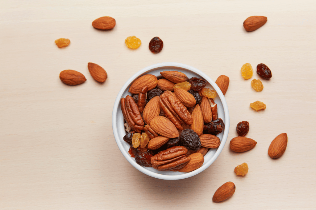 Like many of our other cramp-preventing options, mixed nuts help keep necessary electrolytes and nutrients in balance.