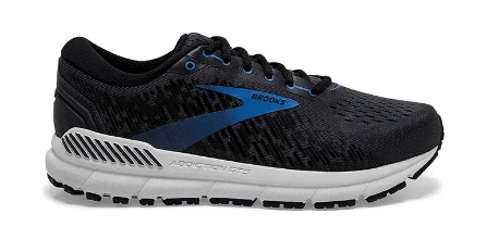 The Brooks Addiction is David Goggins' go-to running shoe because of its support and cushioning.