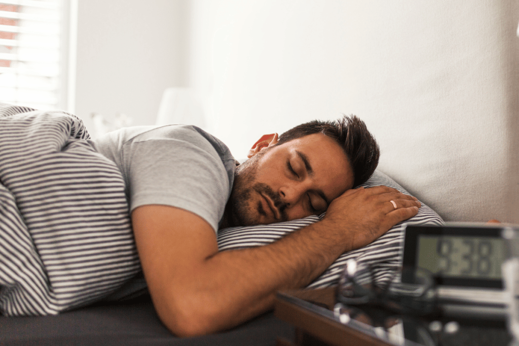 Good-quality sleep is necessary for recovery. Alcohol can cause you to fall asleep too quickly, and be detrimental to the quality of your sleep.